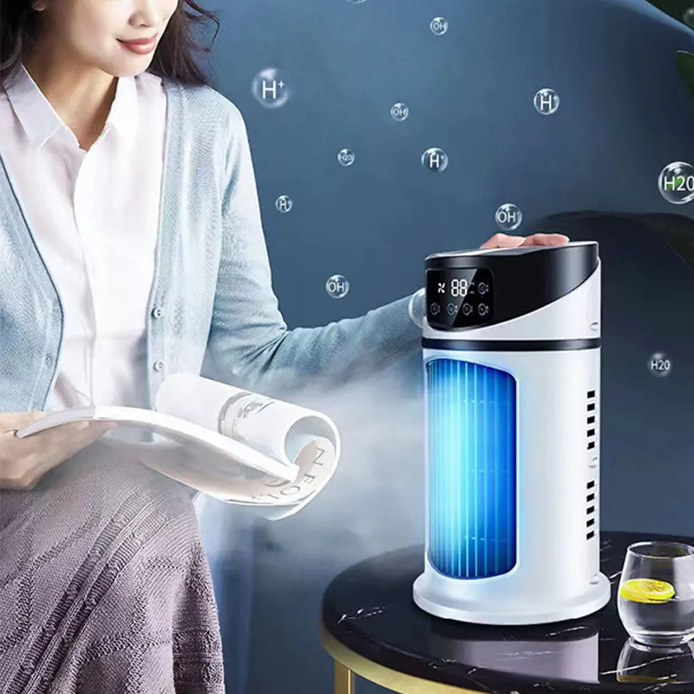 Portable Air Conditioner Fan With 6 Hour Timer