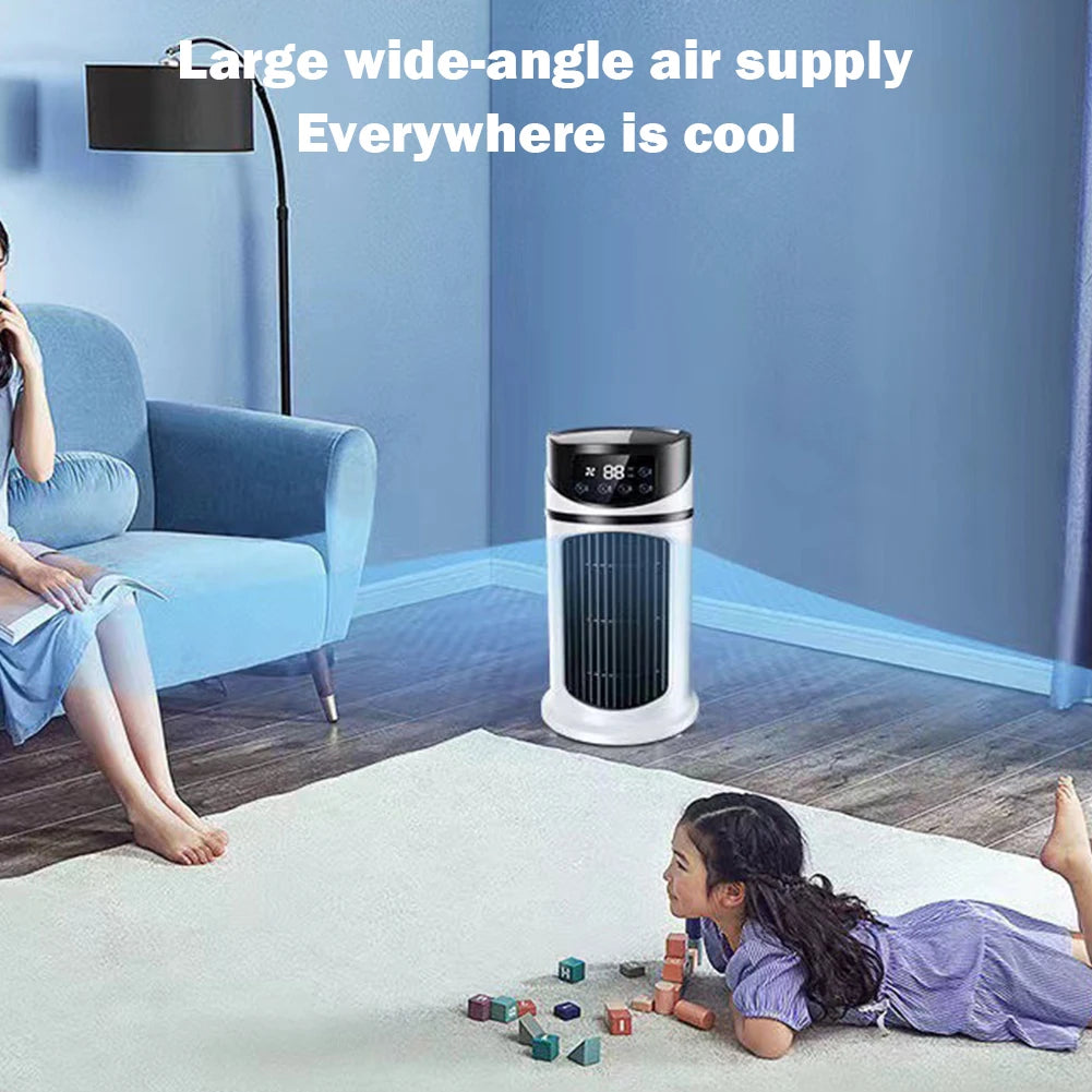 Portable Air Conditioner Fan With 6 Hour Timer